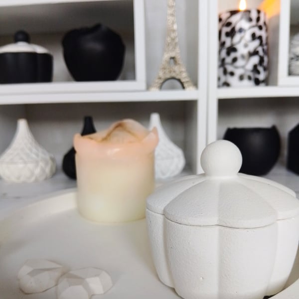 The Camellia — Floral Fire Match Jar