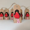 Reserved for Diane, Six  Robin Mini Tags