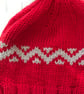 Bobble hat with contrast pattern - Image 2