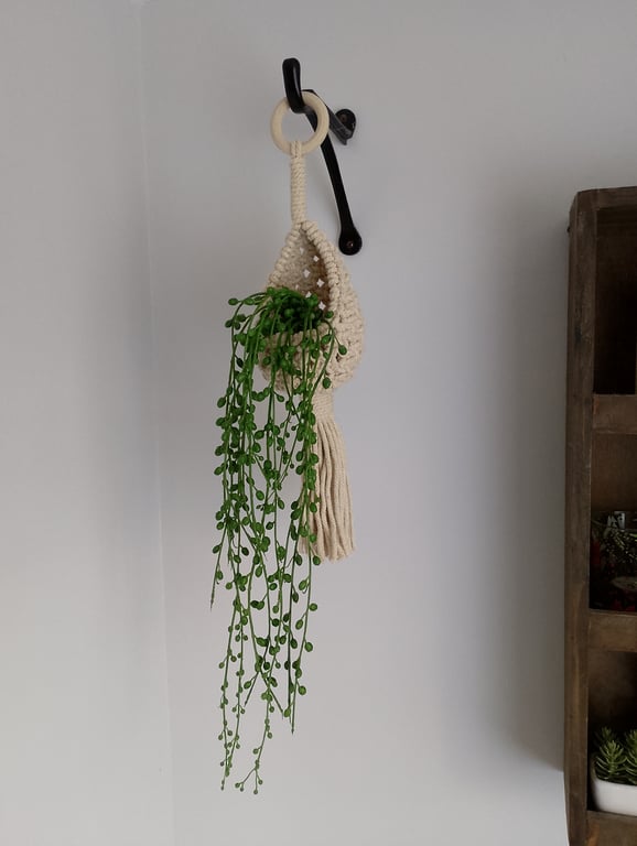 Hanging Macrame Pod
