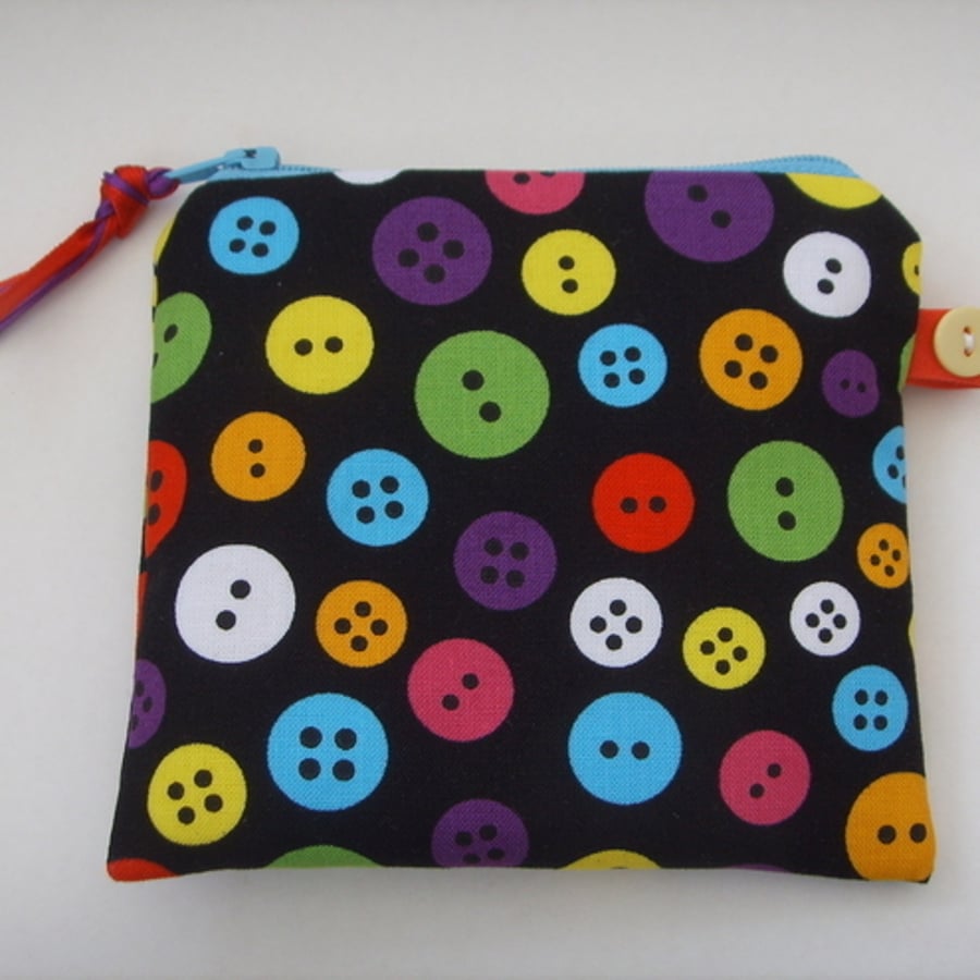 Cute as a Button Coin Purse