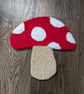 Large Mushroom Mug Rug or Decoration  - Image 1