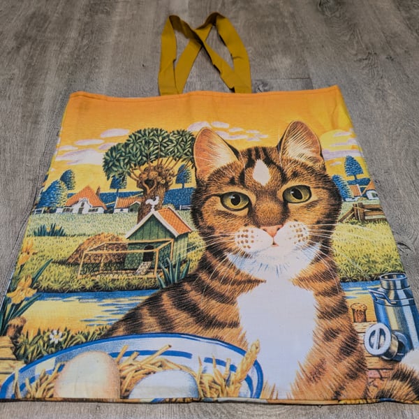 Handmade Cat Design Bag