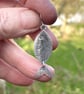 Big silver fish earrings - Image 3