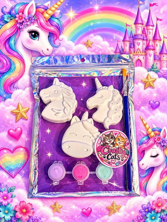 Paint your own unicorn kit