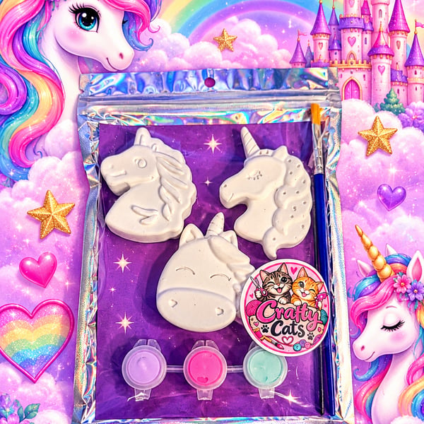 Paint your own unicorn kit