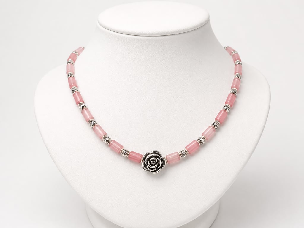 Strawberry Quartz Necklace