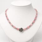 Strawberry Quartz Necklace