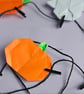Halloween Ghost, Pumpkin and Bat Bunting - Origami - Image 5