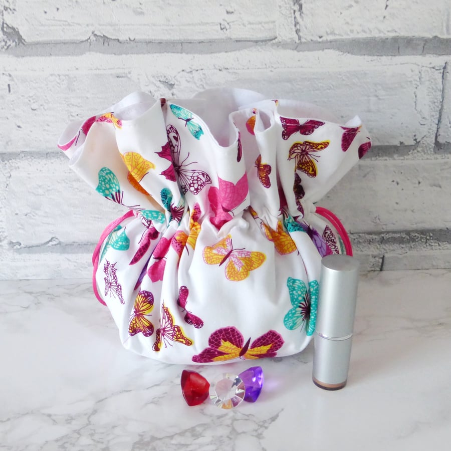 REDUCED: Dolly bag, make up bag, gift bag