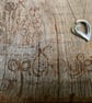 Sterling silver heart necklace - Image 3