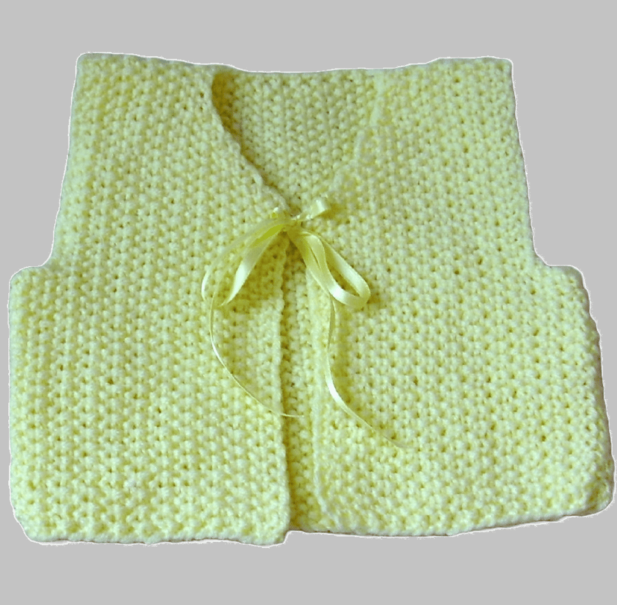 KNITTING PATTERN PDF Body Warmer for Baby