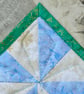 Set of Four Winter frost and snowflake glittery coasters  - Image 4