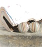 Striped Dodge fordite swivel cufflinks - Image 6