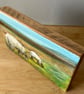 Original painting of sheep on reclaimed wood - Image 3