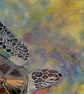 Original Watercolour 'Liquid Light' Hawksbill Turtle of Aldabra - Image 4