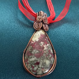 Eudialyte Pendant