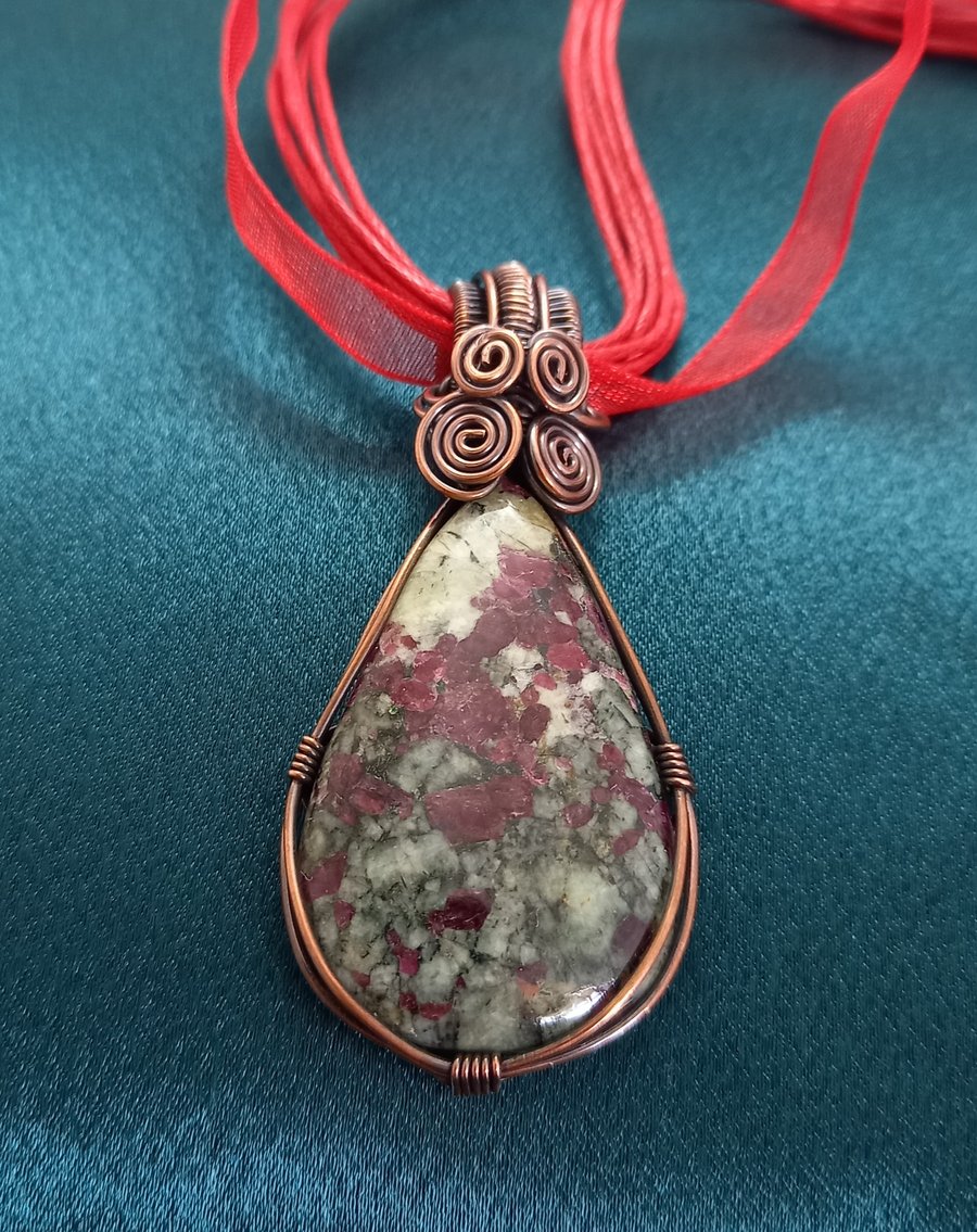 Eudialyte Pendant