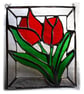 Tulip Stained Glass Picture Flower Suncatcher Spring - Image 2