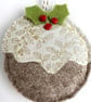Christmas Pudding Christmas Decoration, Hanging Decoration - Image 5