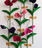 Sweet Pea Felt Flower Stem - Image 2