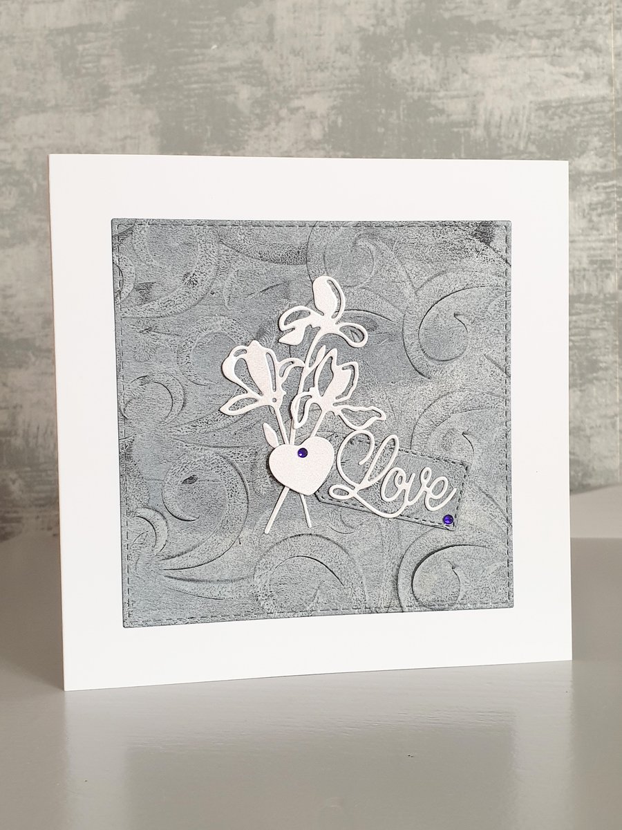 Black and White (Love) Card
