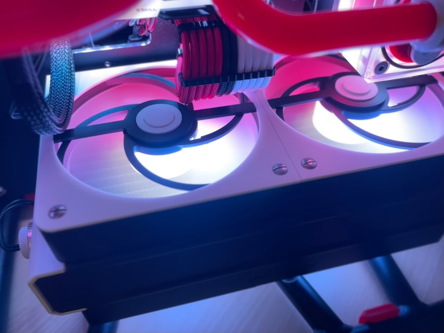 Pokeball PC Fan Shroud