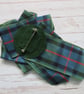 Flower of Scotland Celtic Tartan Brooch Pin  - Image 4