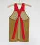 3-6yrs Mini-Makers Apron, Childs Adjustable Crossback - Image 2