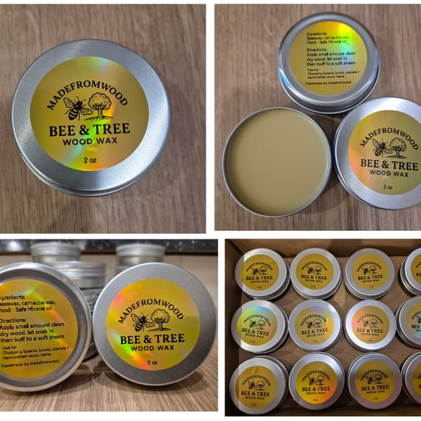 Food safe wood wax
