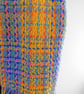 Sold - Yellow and blue tartan scarf - Image 10
