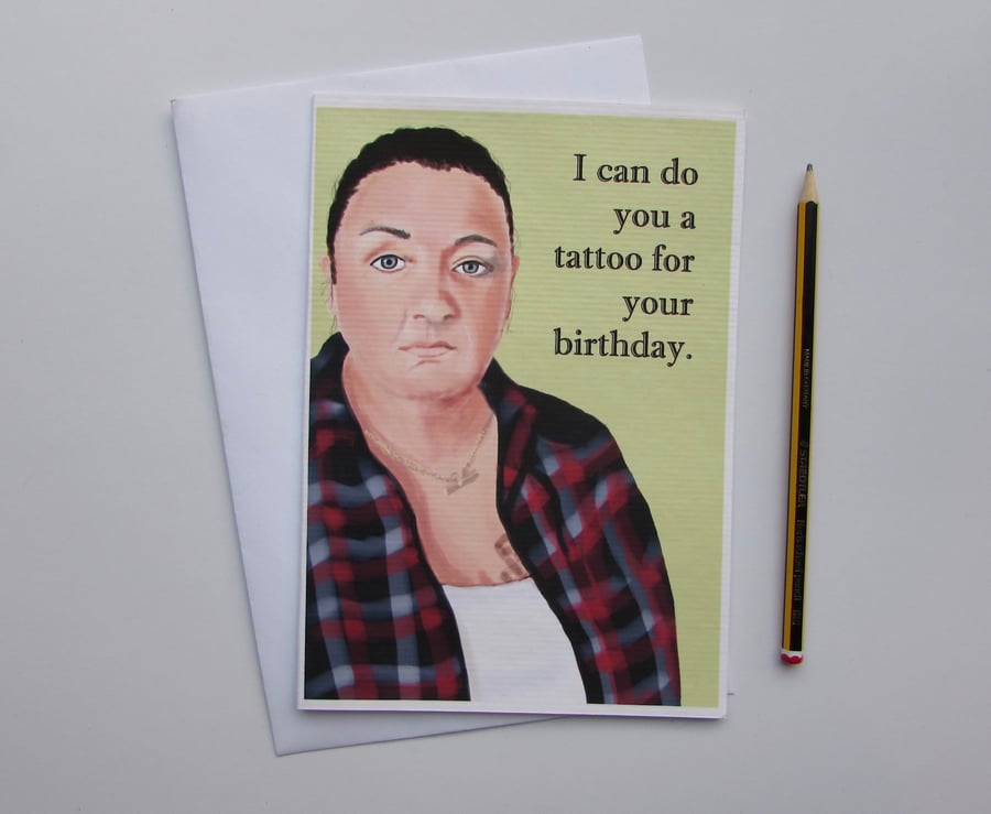 Recycled Hand Made Card This Country Inspired Birthday Card Funny Humour
