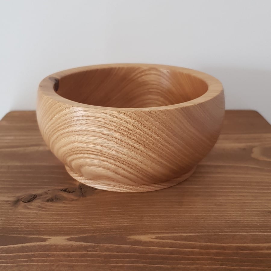 No21 English Ash Wooden Bowl (Small)