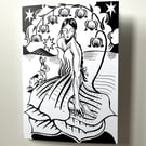 LOCIAN large colouring cards - 4 pack