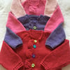 Emer knitting pattern. Baby cardigans 
