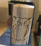 Owl CUT & FOLD Book Folding Pattern - EMAILED PDF PATTERN - Image 1