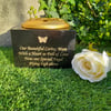  Memorial Marker Plaque Grave RoseBowl Vase Vase Grave Ornament Cemetery Vase