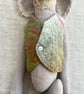Handcrafted Textile Doll- Sulley the Rabbit - Image 4