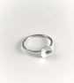 Minimalistic sterling silver ring - Image 2