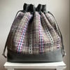 Cariad Bag - Damson & Blue