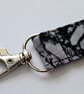 Handmade marble effect fabric keyring  - Image 4