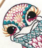 Embroidery Kit - Ostrich Embroidery Kit, Hand Embroidery - Image 4
