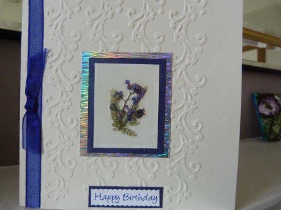 Forget me not Birthday card