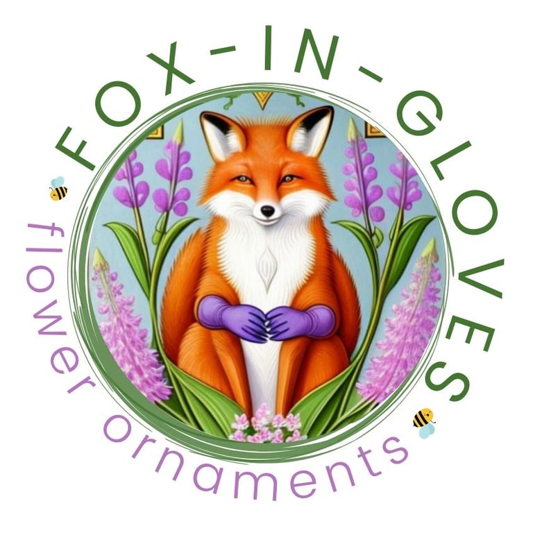 Fox-in-Gloves Flower Ornaments