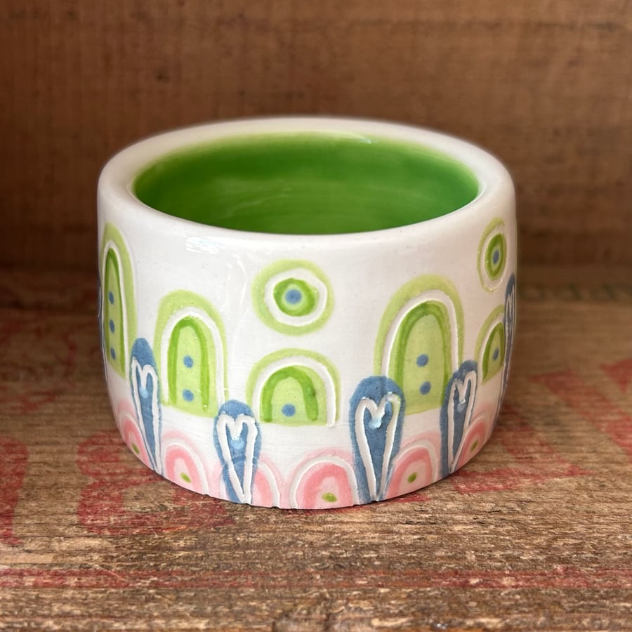Small ceramic dish or tealight holder