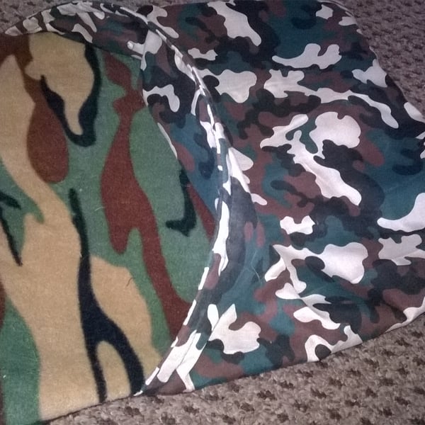 Cat, ferret or small dog crinkle sack - bed toy