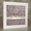 Pink & Silver (Sister) Card