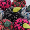 Handmade Beaded Ornamental Fabric Apple Decorations