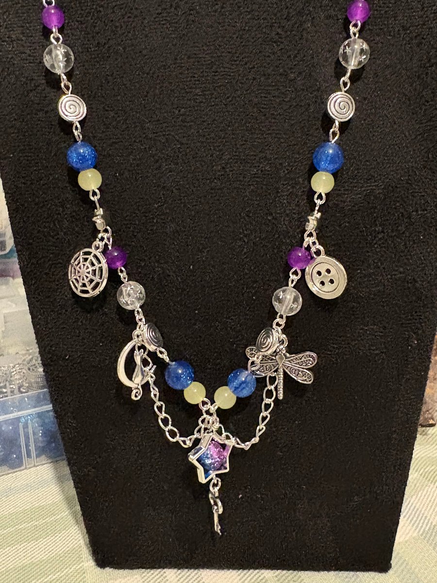 Coraline Beaded Charm Necy