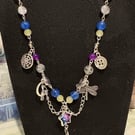 Coraline Beaded Charm Necy